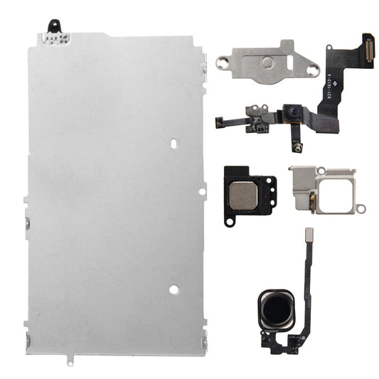 6 in 1 for iPhone 5s LCD Repair Accessories Part Set, For iPhone 5s (Black), For iPhone 5s (White)