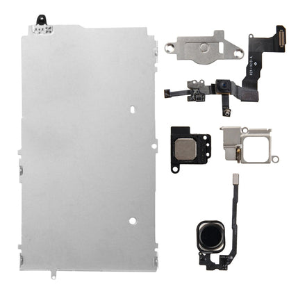 6 in 1 for iPhone 5s LCD Repair Accessories Part Set, For iPhone 5s (White), For iPhone 5s (Black)