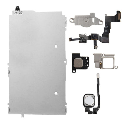 6 in 1 for iPhone 5s LCD Repair Accessories Part Set, For iPhone 5s (Black), For iPhone 5s (White)