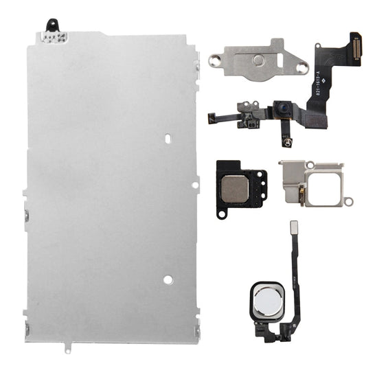 6 in 1 for iPhone 5s LCD Repair Accessories Part Set, For iPhone 5s (White), For iPhone 5s (Black)