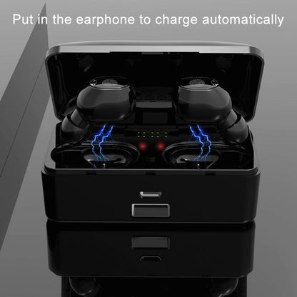 G10 TWS Bluetooth 5.0 Wireless Bluetooth Earphone with Charging Box, Support Digital Display & HD Call & Power Bank, G10