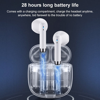 USAMS-IA04 Zero Sense Series Wireless Bluetooth 5.0 Mini TWS Earphone with Charging Box
