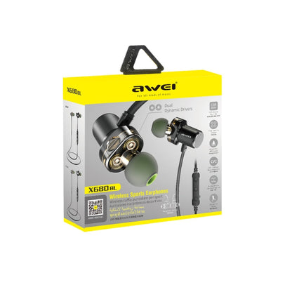 awei X680BL Wireless Sports Bluetooth Headset
