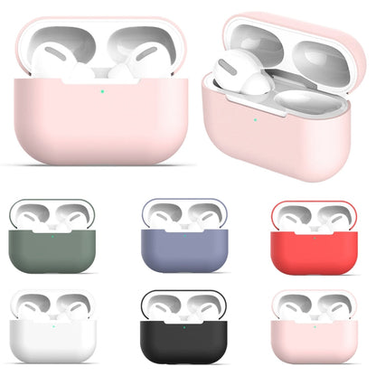 For AirPods Pro 3 in 1 Silicone Earphone Protective Case + Earphones Buckle + Anti-lost Rope Set