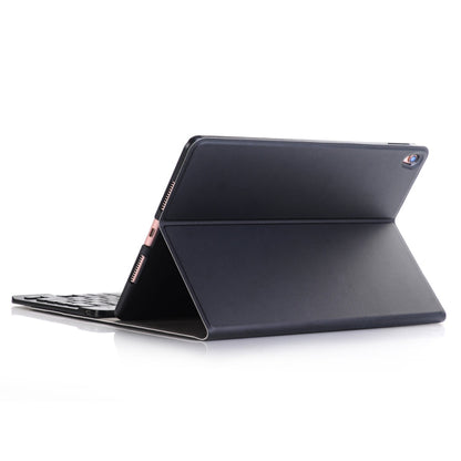 A09 Bluetooth 3.0 Ultra-thin ABS Detachable Bluetooth Keyboard Leather Tablet Case for iPad Air / Pro 10.5 inch (2019), with Holder