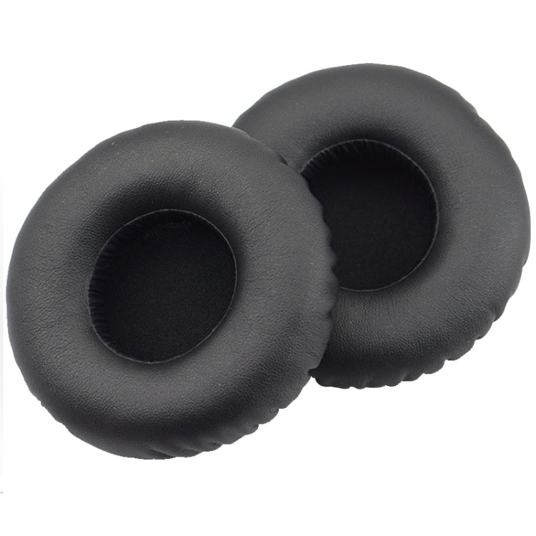 2pcs For JBL Synchros S400BT Headphones Imitation Leather + Memory Foam Soft Earphone Protective Cover Earmuffs, For Synchros S400BT Black, For Synchros S400BT White