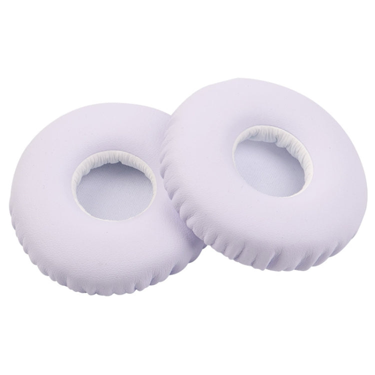 2pcs For JBL Synchros S400BT Headphones Imitation Leather + Memory Foam Soft Earphone Protective Cover Earmuffs, For Synchros S400BT Black, For Synchros S400BT White