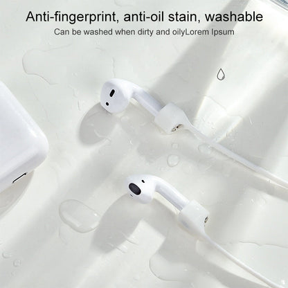 Wireless Bluetooth Headset Anti-lost Rope Magnetic Silicone Lanyard for Apple AirPods 1 / 2, For AirPods 1 / 2