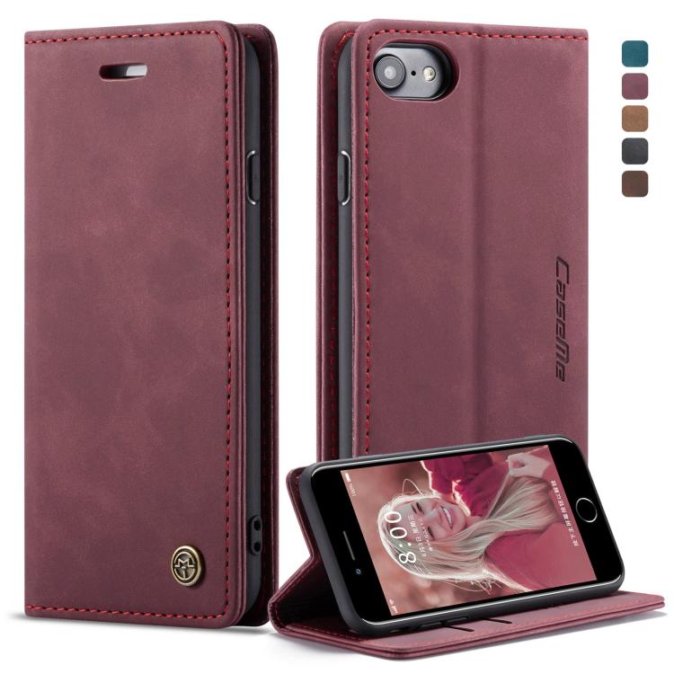 CaseMe-013 Multifunctional Retro Frosted Horizontal Flip Leather Case for iPhone 6 / 6s, with Card Slot & Holder & Wallet, For iPhone 6 / 6s
