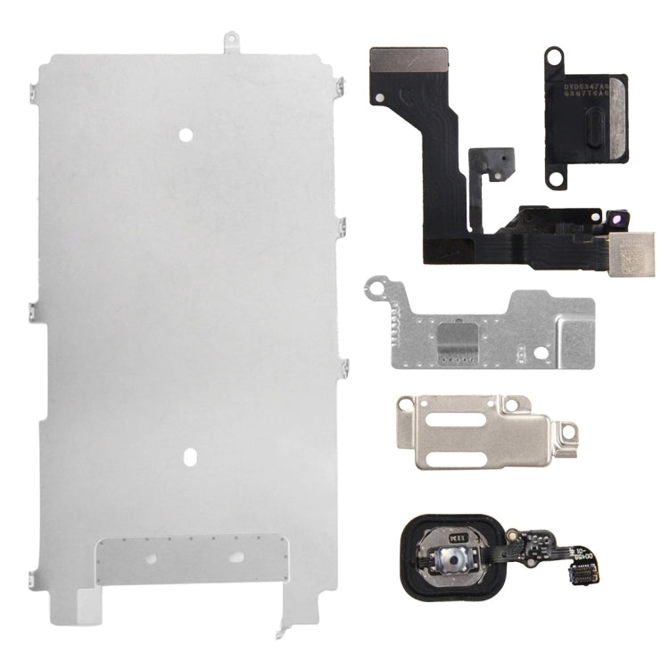 6 in 1 for iPhone 6s LCD Repair Accessories Part Set, For iPhone 6s (Black), For iPhone 6s (White Set)