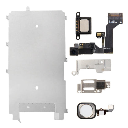 6 in 1 for iPhone 6s LCD Repair Accessories Part Set, For iPhone 6s (Black), For iPhone 6s (White Set)