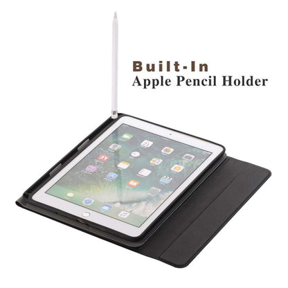 Detachable Bluetooth Keyboard + Horizontal Flip Leather Tablet Case with Holder & Pencil Holder for iPad Pro 9.7 inch, iPad Air, iPad Air 2, iPad 9.7 inch (2017), iPad 9.7 inch (2018), A07B Black, A07B Gold, A07B Blue, A07B Rose Gold