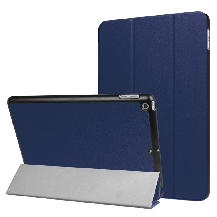 For iPad 9.7 (2018) & iPad 9.7 (2017) Custer Texture Horizontal Flip Leather Case with Three-folding Holder & Sleep / Wake-up Function, For iPad 9.7 (2018) & iPad 9.7 (2017), For iPad 9.7 (2018)