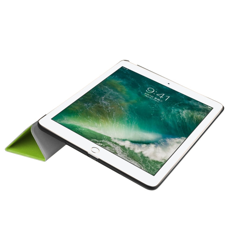 For iPad 9.7 (2018) & iPad 9.7 (2017) Custer Texture Horizontal Flip Leather Case with Three-folding Holder & Sleep / Wake-up Function, For iPad 9.7 (2018) & iPad 9.7 (2017), For iPad 9.7 (2018)