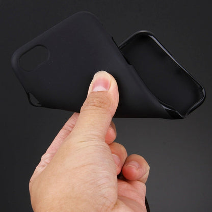 For  iPhone 8 & 7  Solid Color TPU Protective Back Cover Case