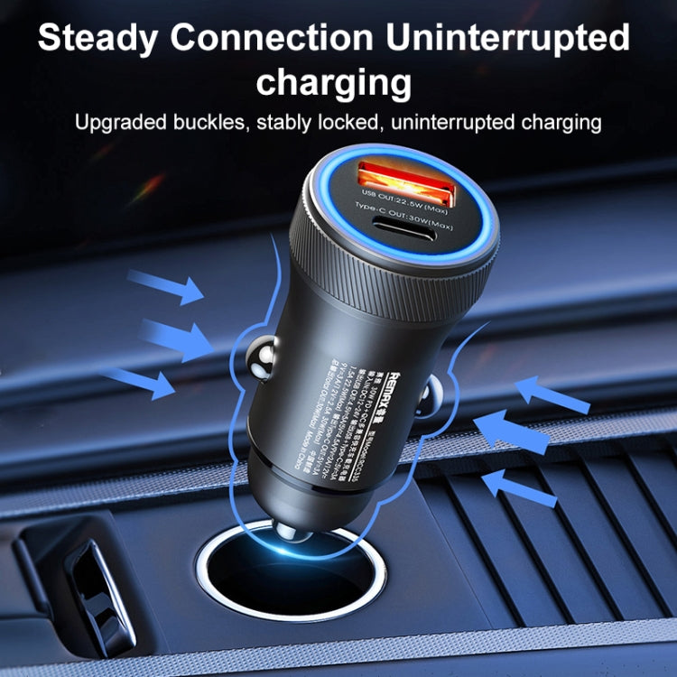 REMAX RCC335 Seaya Series 2 in 1 Car 30W PD Fast Charger, RCC335