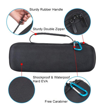 For JBL Charge 4 C4-2 Portable Shockproof Bluetooth Speaker EVA Protective Case Storage Box