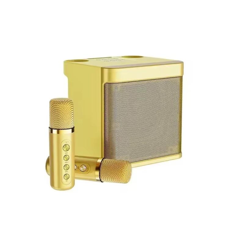 YS-203 Bluetooth Karaoke Speaker Wireless Microphone, YS-203 (Gold), YS-203 (Silver), YS-203 (Black), YS-203 (Red)