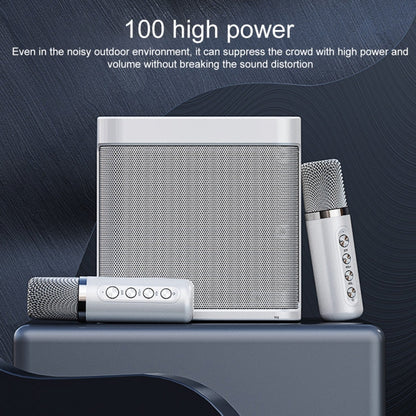 YS-203 Bluetooth Karaoke Speaker Wireless Microphone, YS-203 (Gold), YS-203 (Silver), YS-203 (Black), YS-203 (Red)