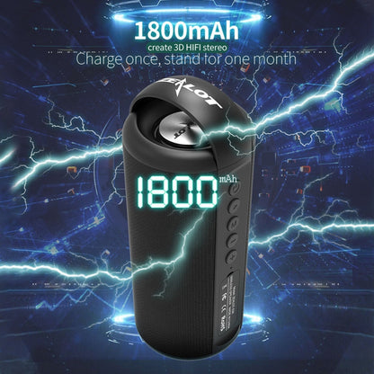 ZEALOT S36 Portable Heavy Bass Wireless Bluetooth Speaker with Built-in Mic, Support Hands-Free Call & TF Card & AUX