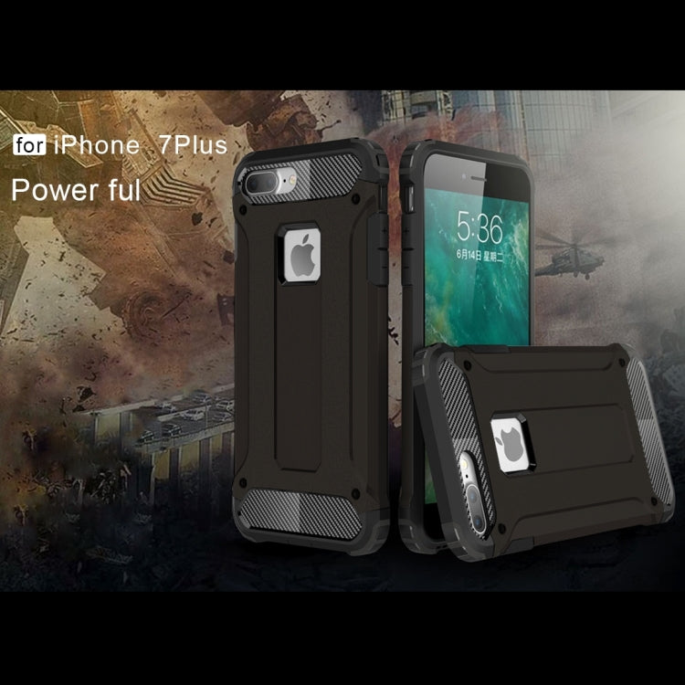 For iPhone 8 Plus & 7 Plus   Tough Armor TPU + PC Combination Case, For iPhone 7 Plus