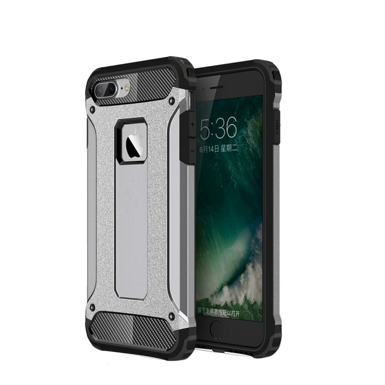 For iPhone 8 Plus & 7 Plus   Tough Armor TPU + PC Combination Case, For iPhone 7 Plus