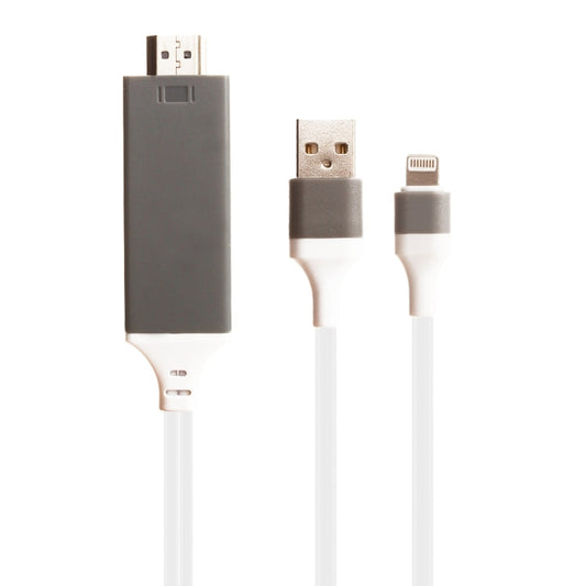 8 Pin Male to HDMI & USB Male Adapter Cable, Length: 2m, 8 Pin Male