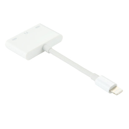 8 Pin Male to Dual 8 Pin Female & 3.5mm Female Audio Adapter