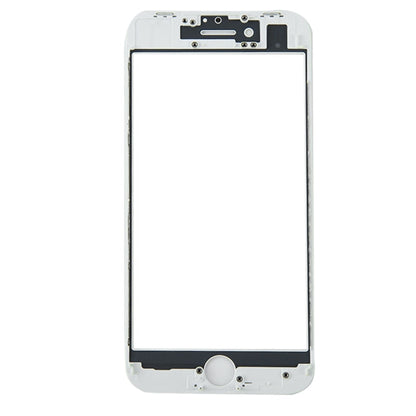Front Screen Outer Glass Lens with Front LCD Screen Bezel Frame & OCA Optically Clear Adhesive for iPhone 8, For iPhone 8 (Frame+OCA)