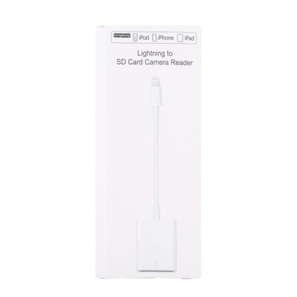 NK105 8 Pin to SD Card Camera Reader Adapter, Compatible with IOS 9.1 and Above Systems, NK105