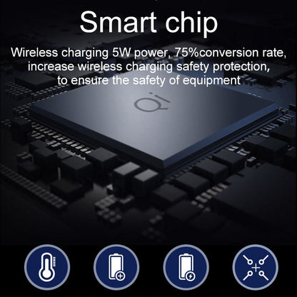 OJD-36 QI Standard 10W Lighting Wireless Charger Rubber Mouse Pad, Size: 26.2 x 19.8 x 0.65cm