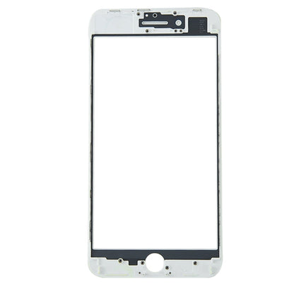 Front Screen Outer Glass Lens with Front LCD Screen Bezel Frame & OCA Optically Clear Adhesive for iPhone 8 Plus, For iPhone 8 Plus (Frame+OCA)
