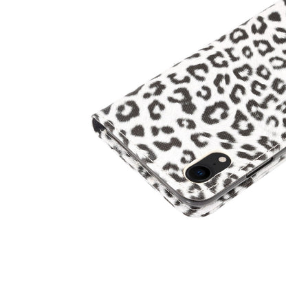 For iPhone XR Leopard Pattern Horizontal Flip Leather Case with Holder & Card Slots, For XR