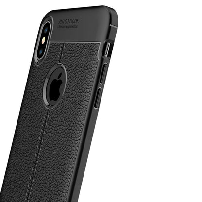 For iPhone XS Max Litchi Texture TPU Case, For XS Max