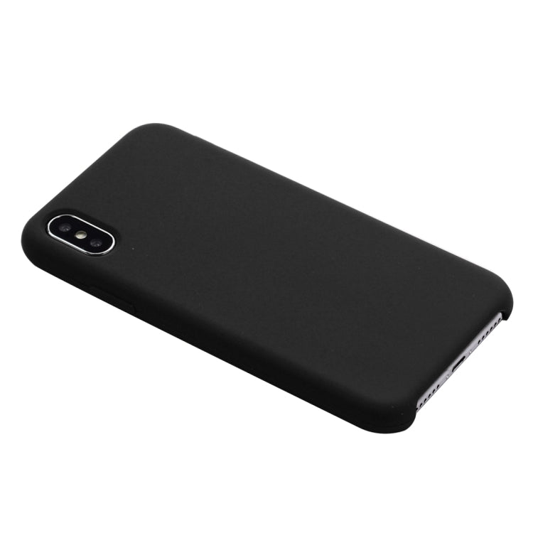 For iPhone XS Max Four Corners Full Coverage Liquid Silicone Protective Case Back Cover, For XS Max, For XS Plus, XS Max
