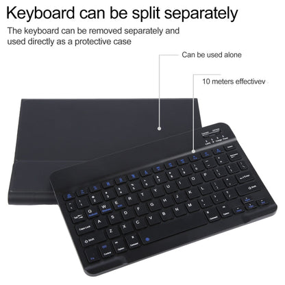 For iPad Pro 9.7 / 9.7 inch 2017 / 9.7 2018 / Air / Air 2 IP071 Separable ABS Smart Bluetooth Keyboard + Litchi Texture Horizontal Flip Leather Tablet Case, For iPad Pro 9.7 / 9.7 inch 2017 / 9.7 2018 / Air / Air 2