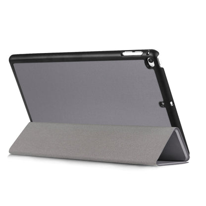 Custer Texture Horizontal Flip Leather Case for  iPad Mini 2019 & Mini 4, with Three-folding Holder & Sleep / Wake-up Function, For iPad Mini 2019 & Mini 4
