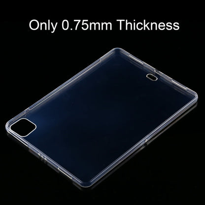 0.75mm Ultrathin Transparent TPU Case For iPad Air 2022 / 2020 10.9