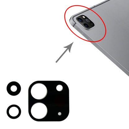 1 Set Back Camera Lens for iPad Pro 12.9 inch 2021 (5th gen) A2379 A2461 A2462, For iPad Pro 12.9 inch 2021