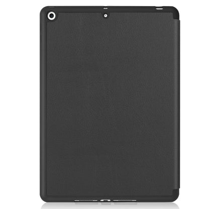 For iPad 10.2 2021 / 2020 / 2019 Custer Texture Horizontal Flip Smart TPU Leather Case with Sleep / Wake-up Function & Three-folding Holder & Pen Slot, For iPad 10.2