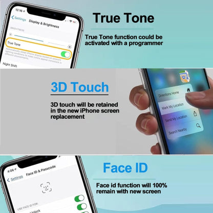 For iPhone X Original OLED Screen, For iPhone X (Original)