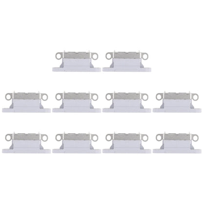 10 PCS Charging Port Connector for iPhone X, For iPhone X