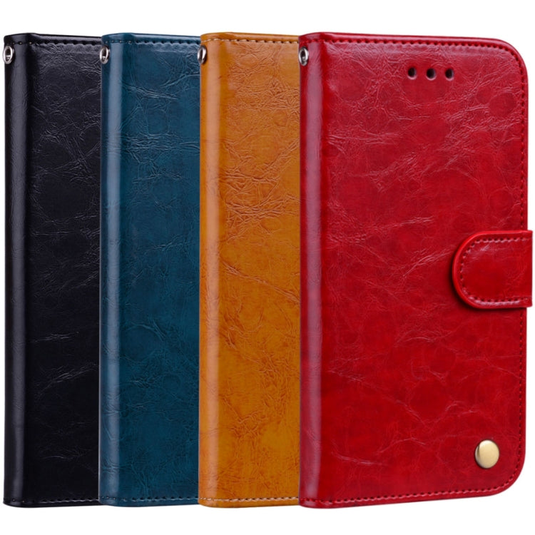For iPhone XS Max Business Style Oil Wax Texture Horizontal Flip Leather Case with Holder & Card Slots & Wallet, For iPhone XS Max