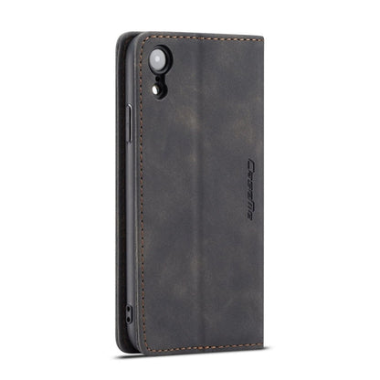 For iPhone XR CaseMe-013 Multifunctional Retro Frosted Horizontal Flip Leather Case with Card Slot & Holder & Wallet, For iPhone XR
