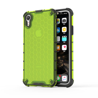 For iPhone XR Shockproof Honeycomb PC + TPU Protective Case, For iPhone XR