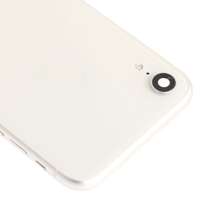 Battery Back Cover Assembly (with Side Keys & Speaker Ringer Buzzer & Motor & Camera Lens & Card Tray & Power Button + Volume Button + Charging Port + Signal Flex Cable & Wireless Charging Module) for iPhone XR, For iPhone XR (Full Assembly)           ...
