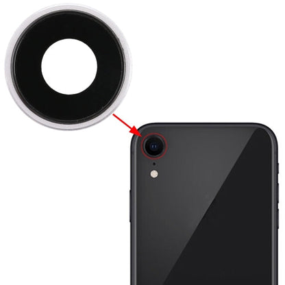 Back Camera Bezel with Lens Cover for iPhone XR, For iPhone XR, For iPhone XR(Rose Gold)