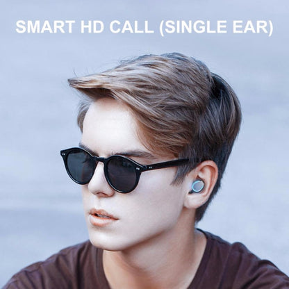 F9-5 Intelligent Noise Cancelling Touch Bluetooth Earphone with Charging Box, Supports Three-screen LED Power Display & HD Call & Power Bank & Siri, F9-5 Black, F9-5 White