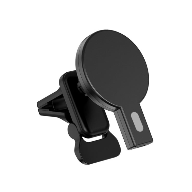 K07 15W Max Output Magnetic Car Air Outlet Bracket Wireless Charger, K07