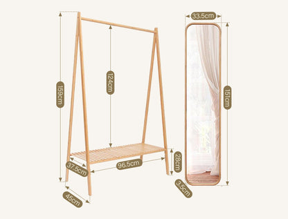 IR39 Coat Rack with Mirror